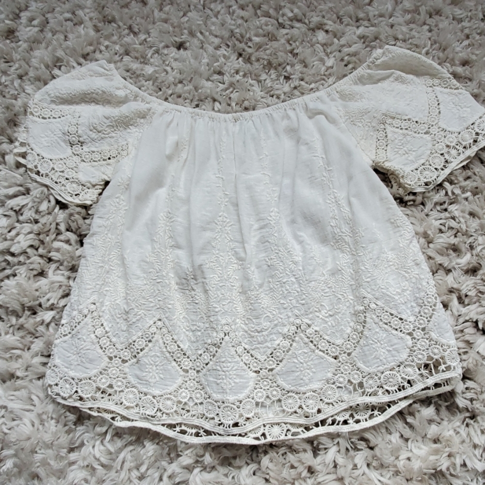 OFF The Shoulder Lace top